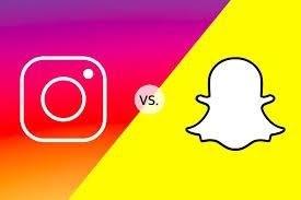 Instagram VS Snapchat