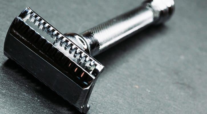 how to clean double edge razor